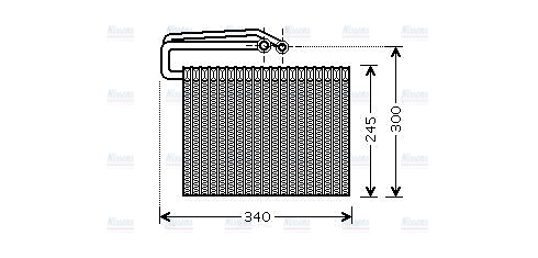 AVA Aircon Evaporator OLV399