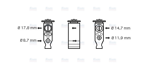 AVA Aircon Expansion Valve PE1357