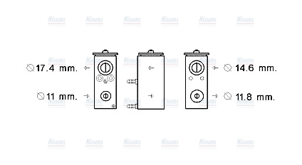 AVA Aircon Expansion Valve PE1376