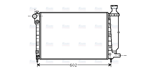 AVA Coolant Radiator PE2014