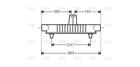 AVA Charge Air Intercooler PE4403