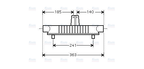 AVA Charge Air Intercooler PE4404
