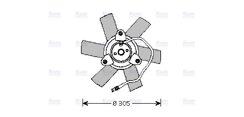 AVA Radiator Fan PE7514