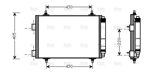 AVA Aircon Condenser PEA5215D