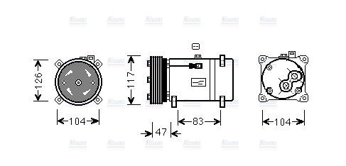 AVA Aircon Compressor PEAK066