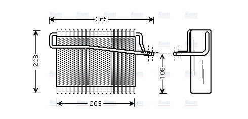 AVA Aircon Evaporator PEV039