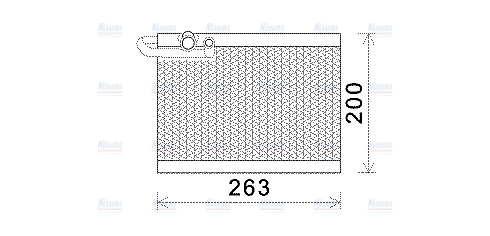 AVA Aircon Evaporator PEV351