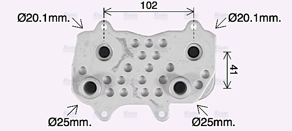 AVA Oil Cooler PR3097