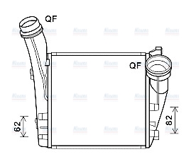 AVA Charge Air Intercooler PR4085