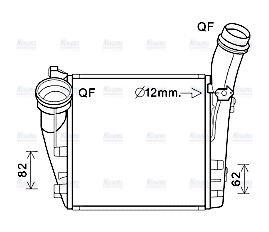 AVA Charge Air Intercooler PR4086