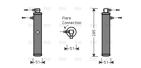 AVA Aircon Receiver Dryer Filter PRD050