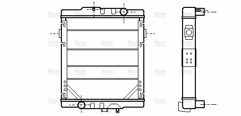 AVA Coolant Radiator RE2049