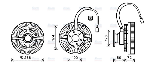 AVA Cooling Fan Clutch REC101