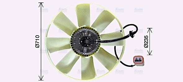 AVA Fan clutch REF137