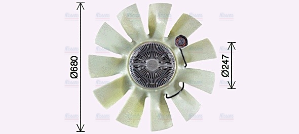 AVA Fan clutch REF138