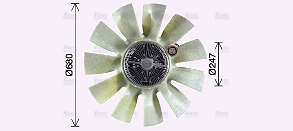 AVA Fan clutch REF140