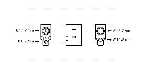 AVA Aircon Expansion valve RT1488