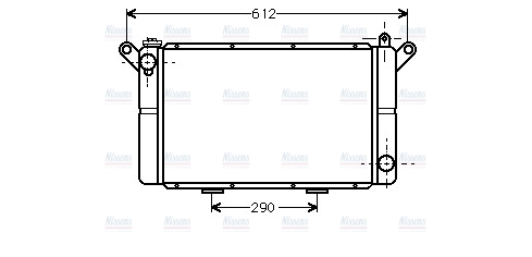 AVA Coolant Radiator RT2014