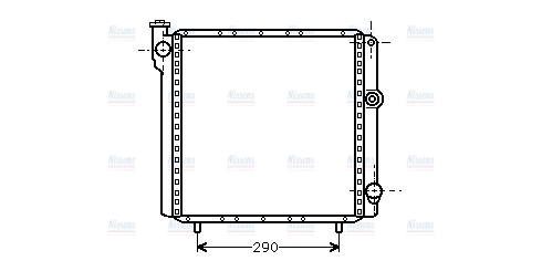 AVA Coolant Radiator RT2040