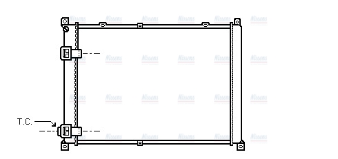 AVA Coolant Radiator RT2140