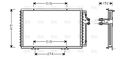 AVA Aircon Condenser RT5214