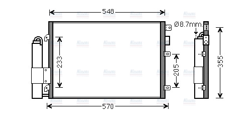 AVA Aircon Condenser RT5376D