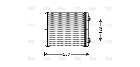 AVA Cabin Heater Core RT6344
