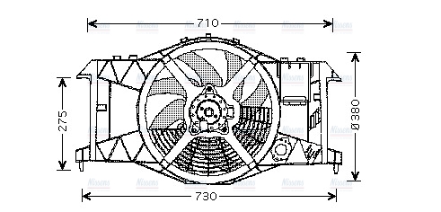 AVA Radiator Fan RT7533