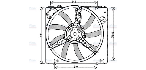 AVA Radiator Fan RT7540