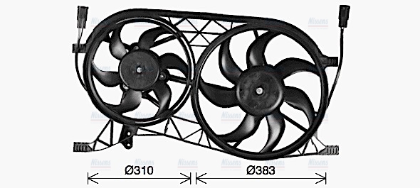 AVA Radiator Fan RT7646