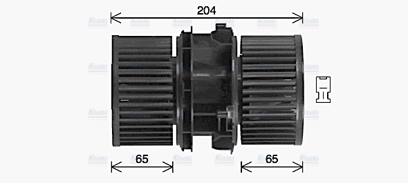 AVA Cabin Fan Blower Motor RT8666