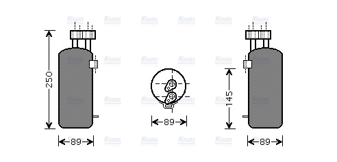 AVA Aircon Receiver Dryer Filter RTD330