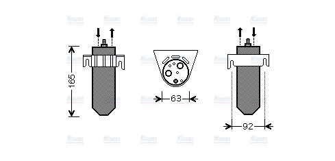 AVA Aircon Receiver Dryer Filter RTD378
