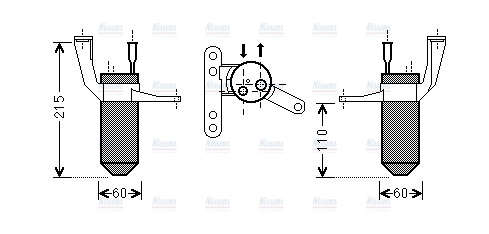 AVA Aircon Receiver Dryer Filter RTD428