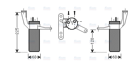AVA Aircon Receiver Dryer Filter RTD442