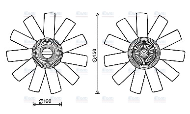AVA Cooling Fan Clutch RTF558