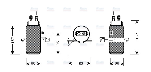 AVA Aircon Receiver Dryer Filter SBD043