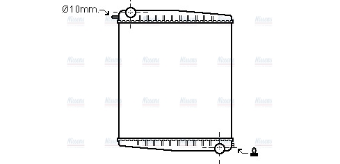 AVA Coolant Radiator SC2012N