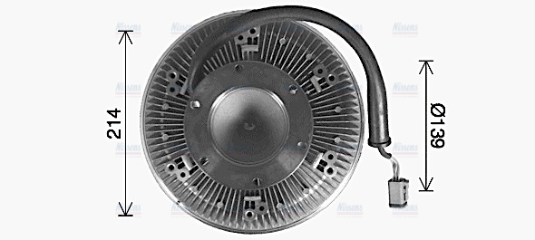 AVA Fan clutch SCC074