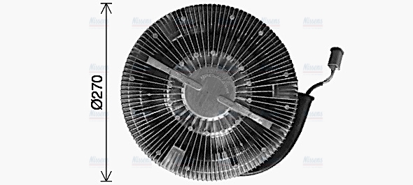 AVA Fan clutch SCC074