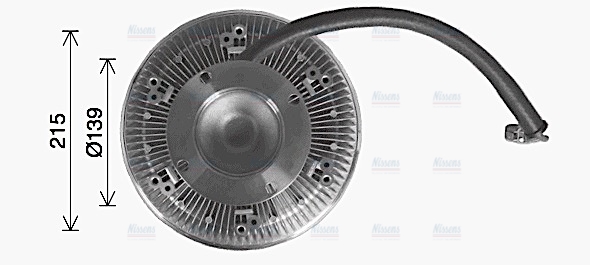 AVA Fan clutch SCC075