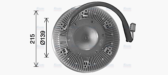 AVA Fan clutch SCC077
