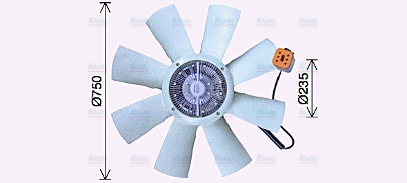 AVA Cooling Fan Clutch SCF042