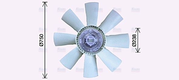 AVA Fan clutch SCF056