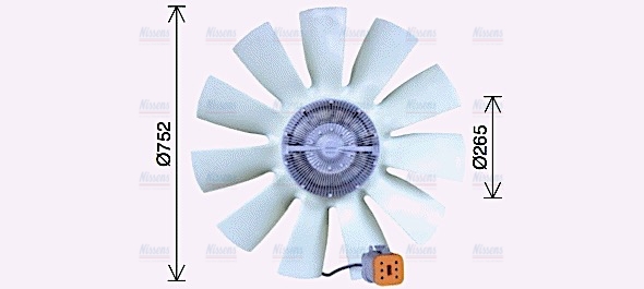 AVA Cooling Fan Clutch SCF057