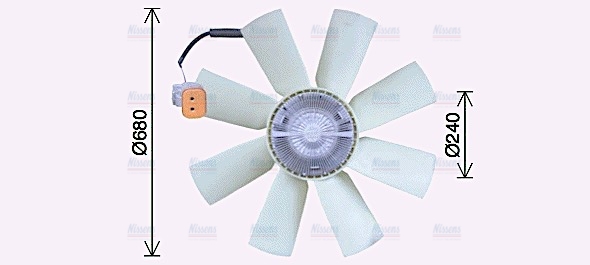AVA Fan clutch SCF065