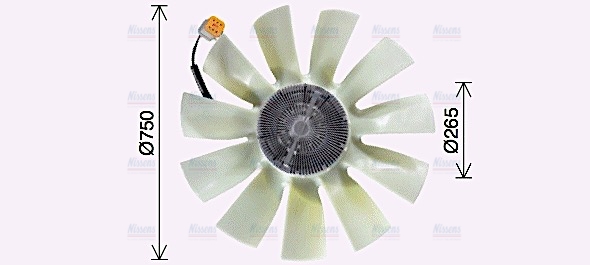 AVA Fan clutch SCF067