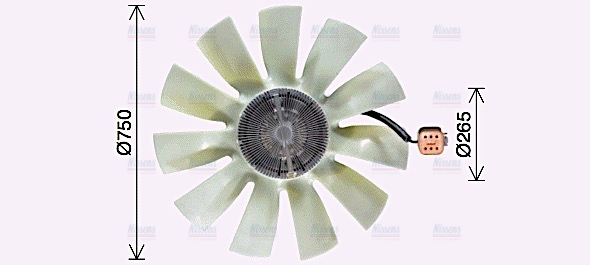 AVA Fan clutch SCF069