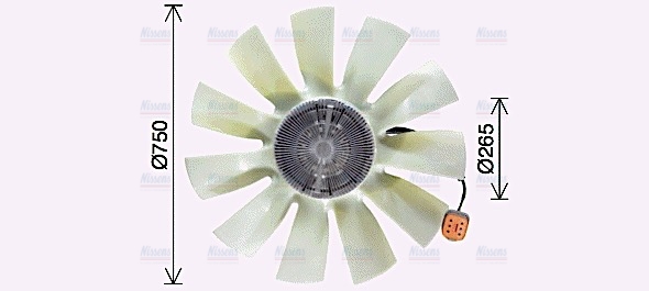 AVA Fan clutch SCF071