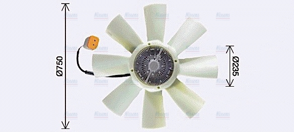 AVA Fan clutch SCF086